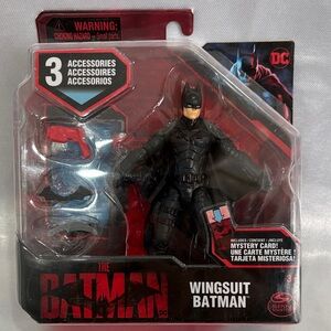 DC Batman Wingsuit Action Figure - Black